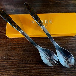 Sabre Paris salad cutlery set – tortoise